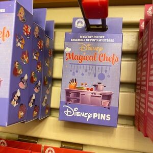 2025 Disney Magical Chefs Mystery Pin Box UNOPENED 2 Pins Inside NEW BNWT